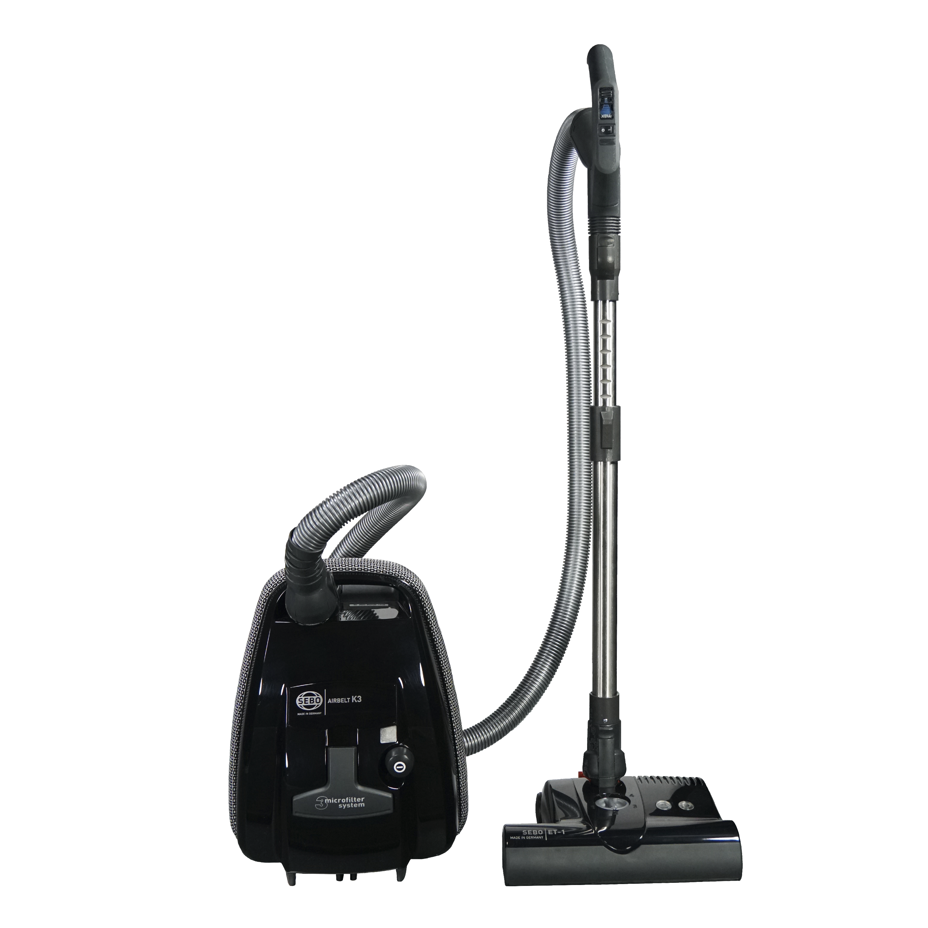 SEBO bagged canister vacuum